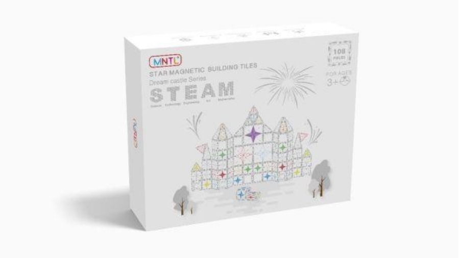 MNTL Magnetic Tile - 108 Piece