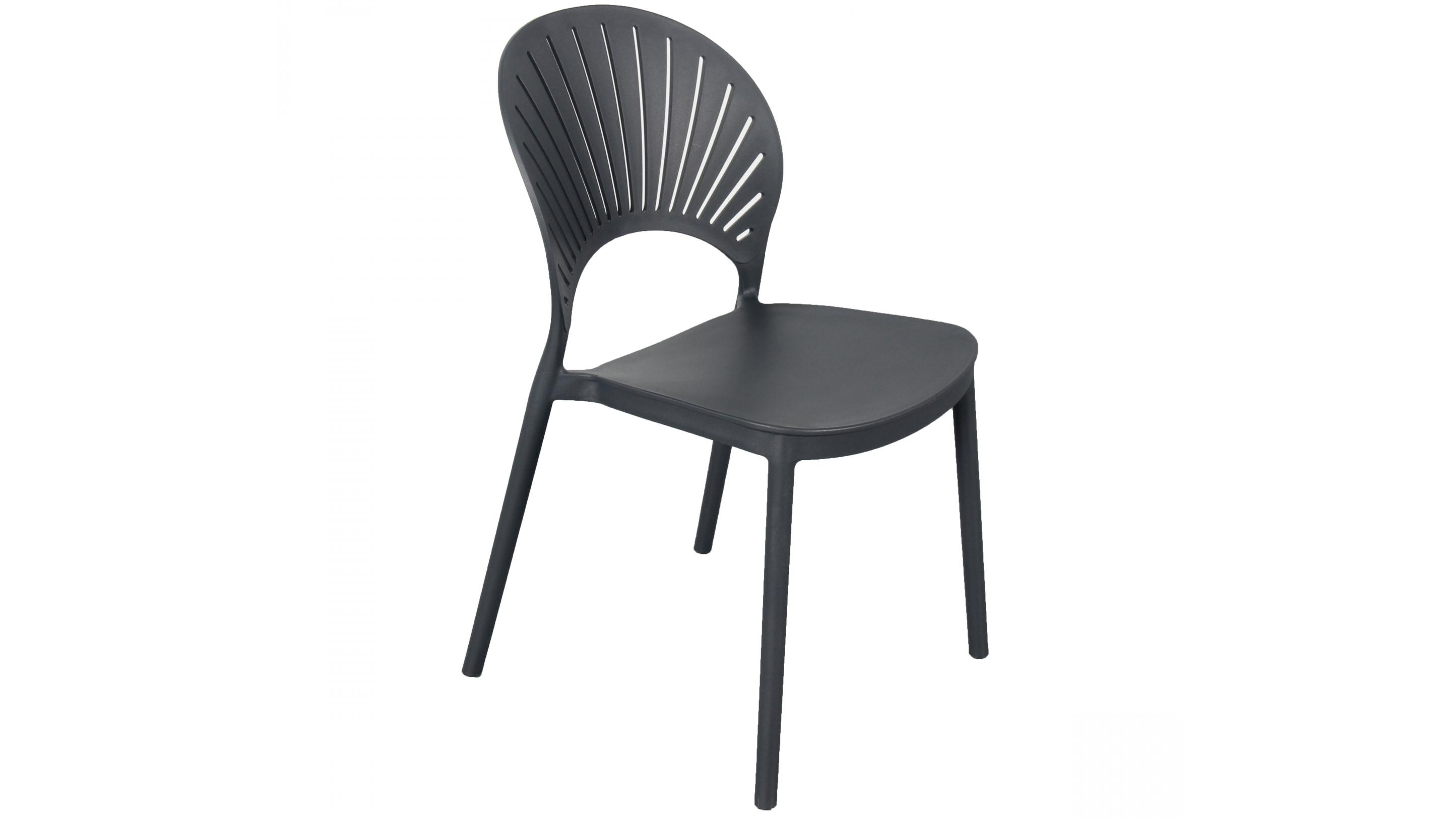 Passeri Outdoor Dining Chair - Gunmetal