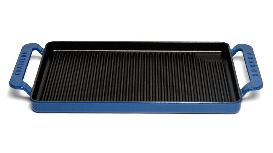 Chasseur 42 x 24cm Rectangular Grill Tray - Sky Blue