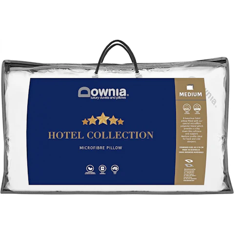 Downia Hotel Collection Microfibre Medium Pillow