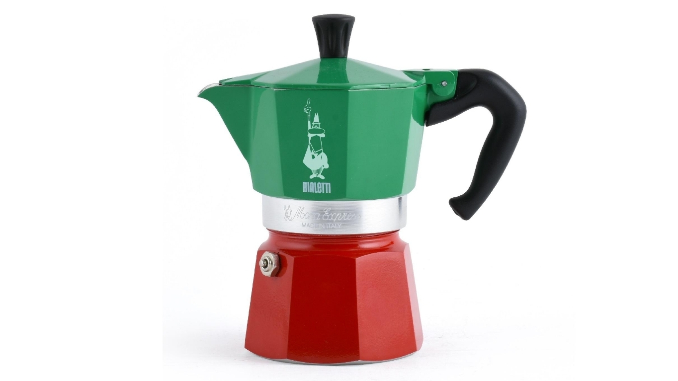 Bialetti Moka Italia 3 Cup Espresso Maker