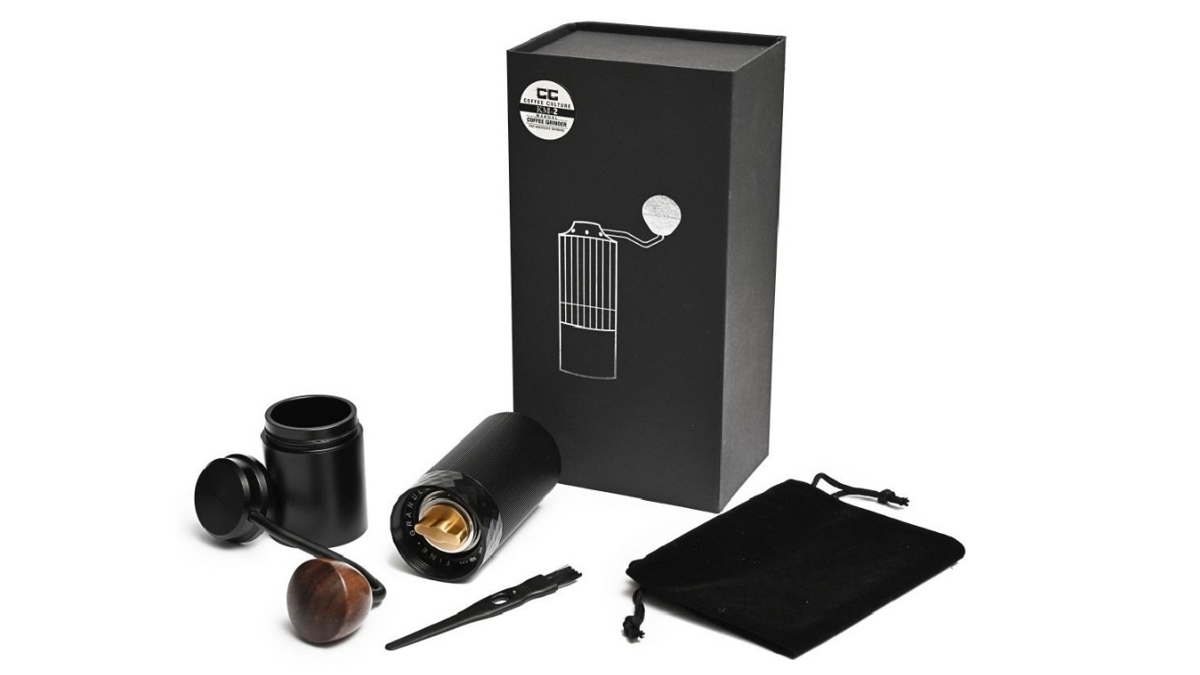Coffee Culture Professional Manual Burr Coffee Grinder Harvey Norman