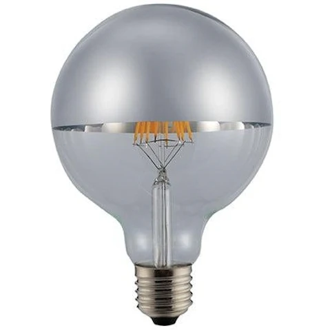 Allume 6 Watt E27 Crown Silver LED