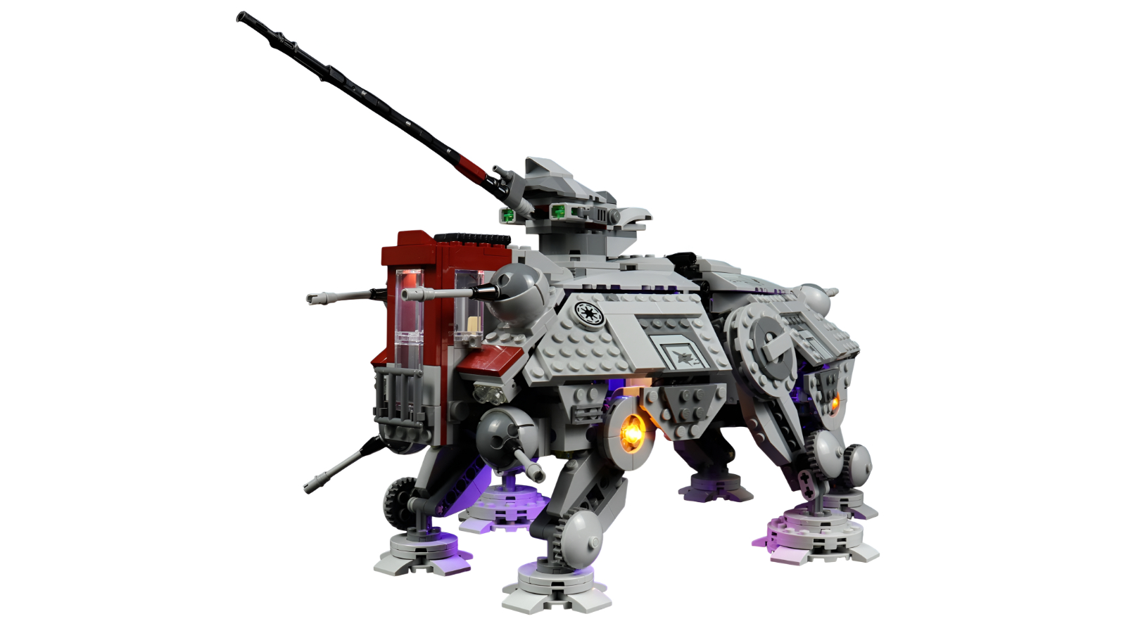 Brick Shine Light Kit for Lego AT-TE Walker 75337 Classic Version