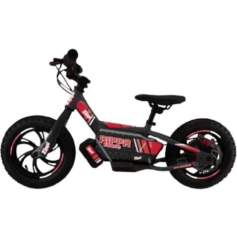 Zippi Electric Rippa 12 E-Drive Kids Balance E-bike - Red
