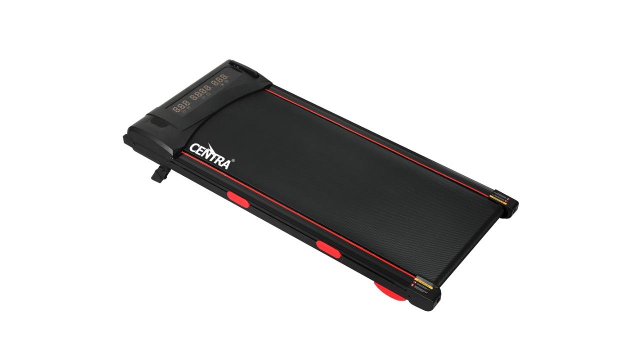 Centra Foldable Walking Pad Treadmill Machine with Remote Control - Black