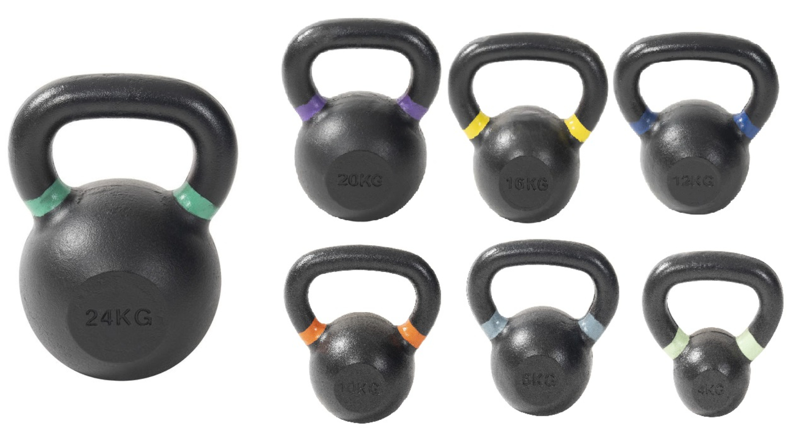 Orbit Fitness Cast Iron Kettlebell