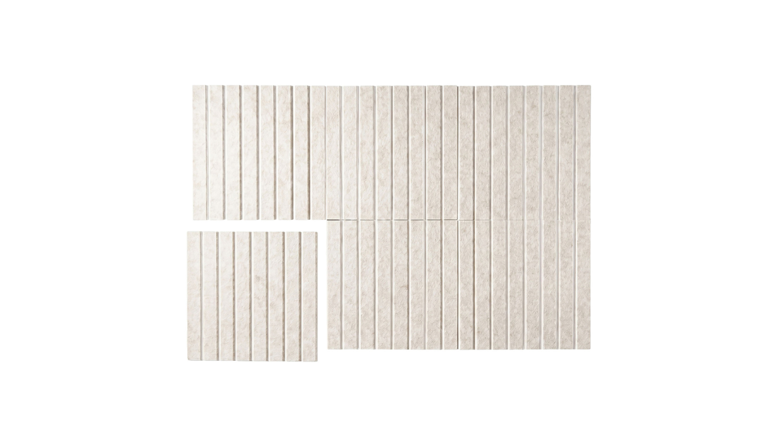 Levede 6 Piece Felt Bulletin Board Tiles Acoustic Pin Board