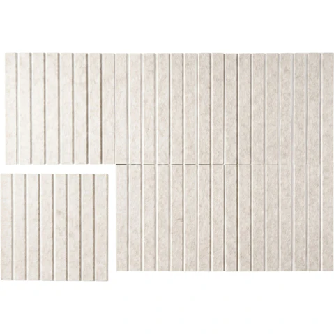 Levede 6 Piece Felt Bulletin Board Tiles Acoustic Pin Board
