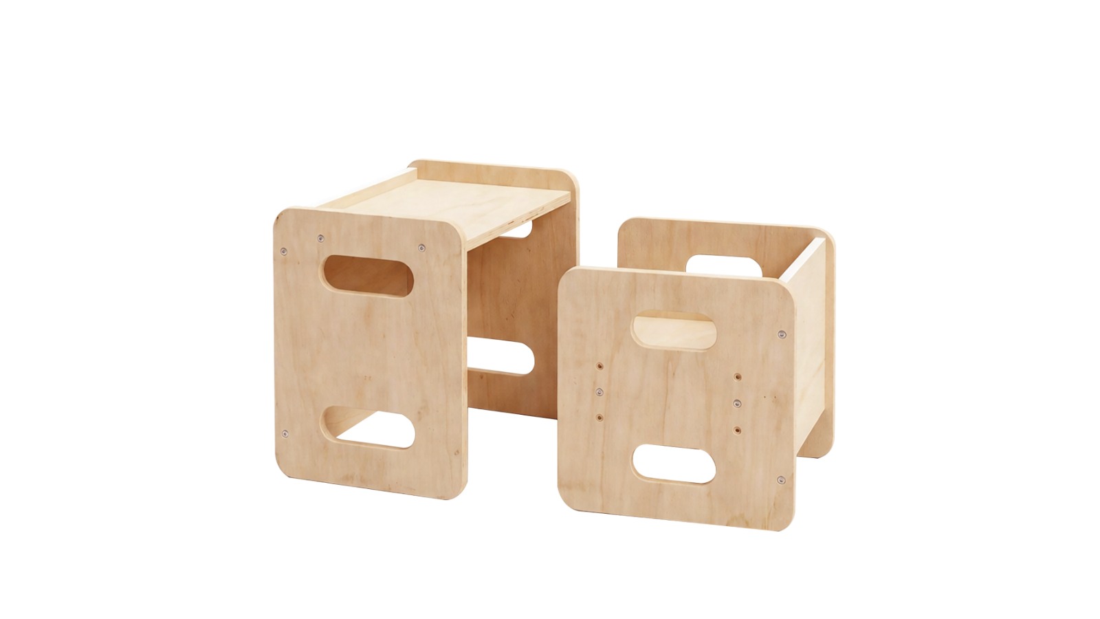 Levede Kids Wooden Adjustable Table and Chair Set Activity Desk