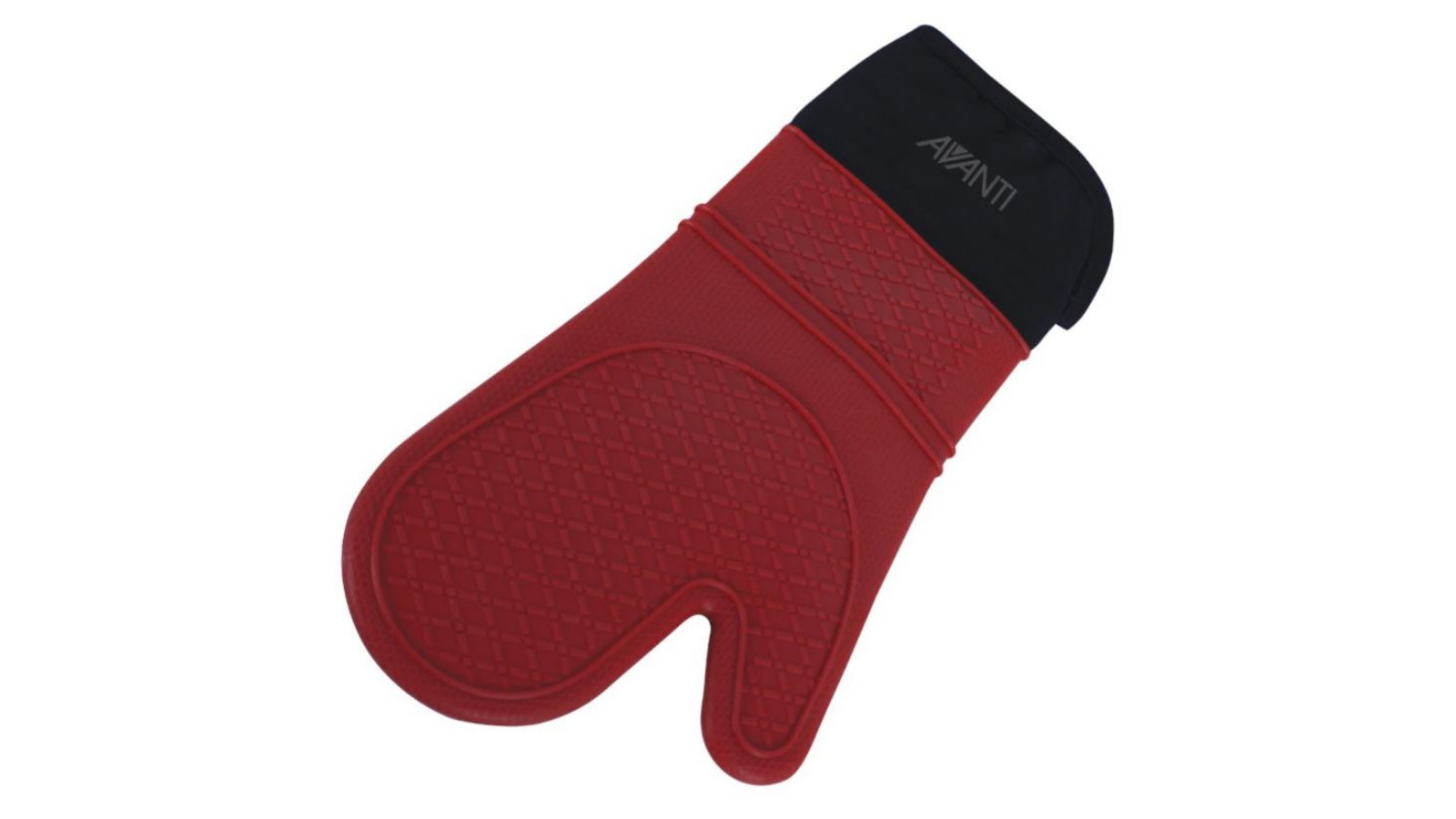 Avanti Silicone Single Oven Mitt - Red