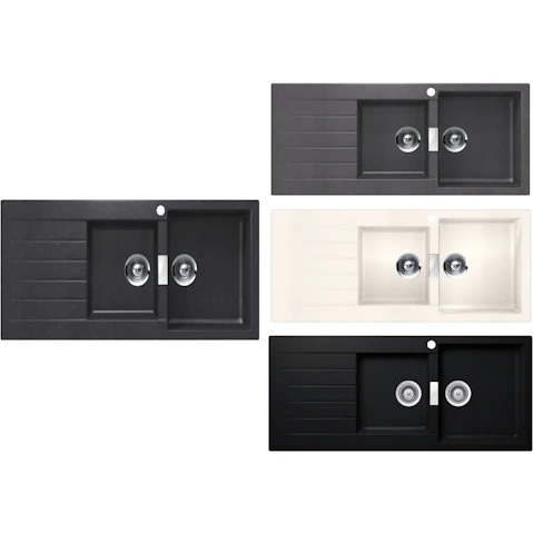 Schock Signus D200 1 and 3/4 Right Hand Bowl Sink