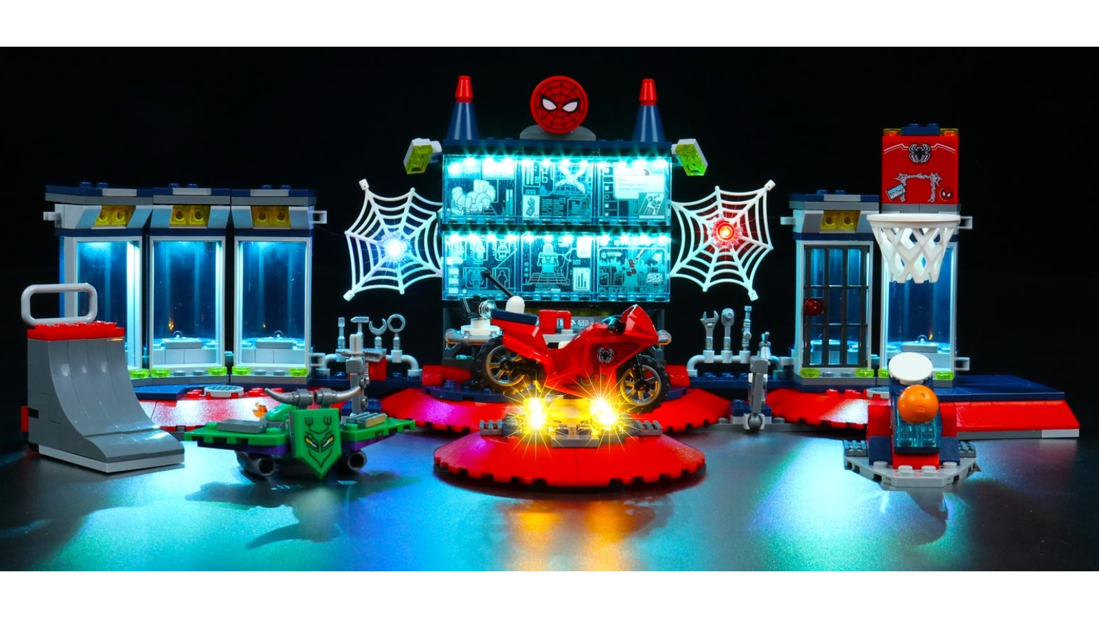 Brick Shine Light Kit for Lego Attack on the Spider Lair 76175 Classic Version