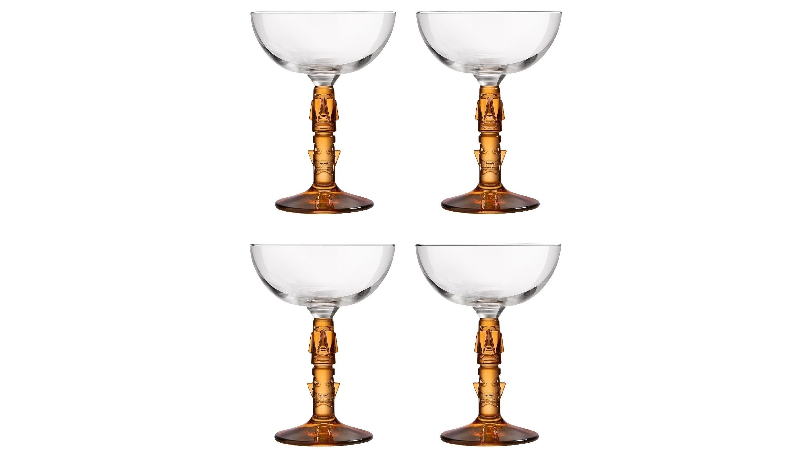 Libbey Set of 4 Tiki Coupe 250ml Glass