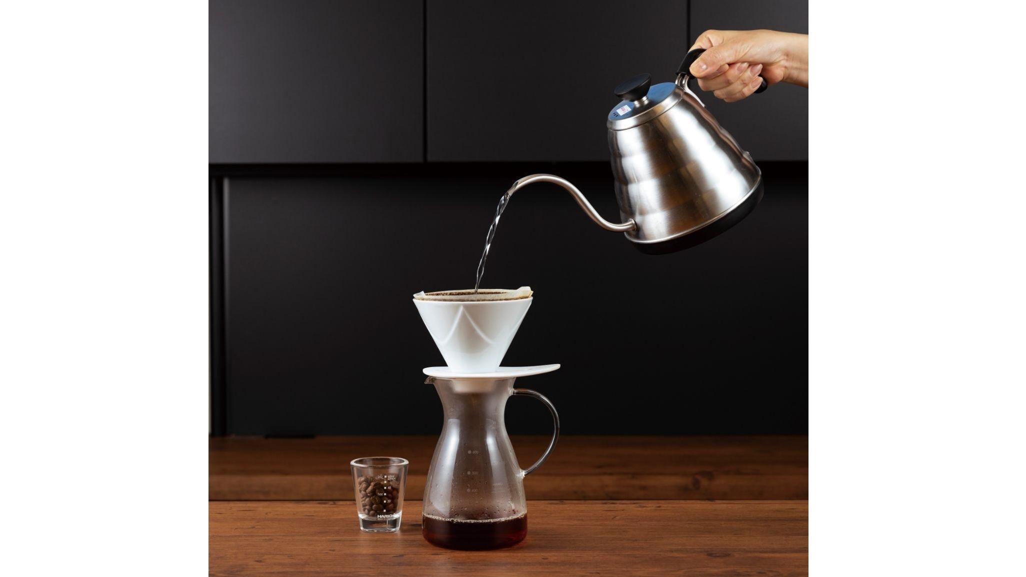 Hario V60 One Pour Dripper Mugen 02 Ceramic White Harvey Norman