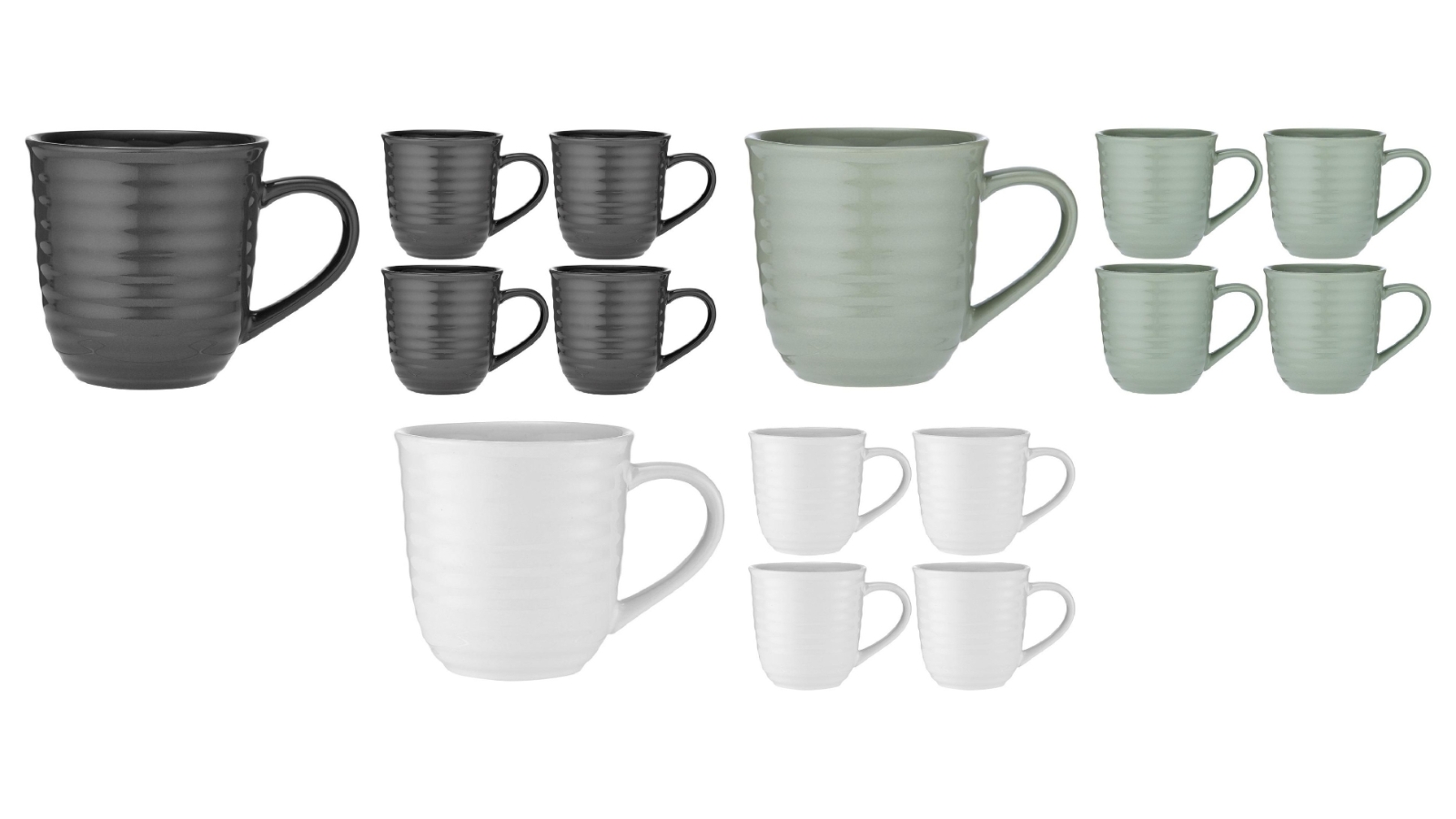 Ladelle Set of 4 Homestead Coffee Tea Mugs Harvey Norman