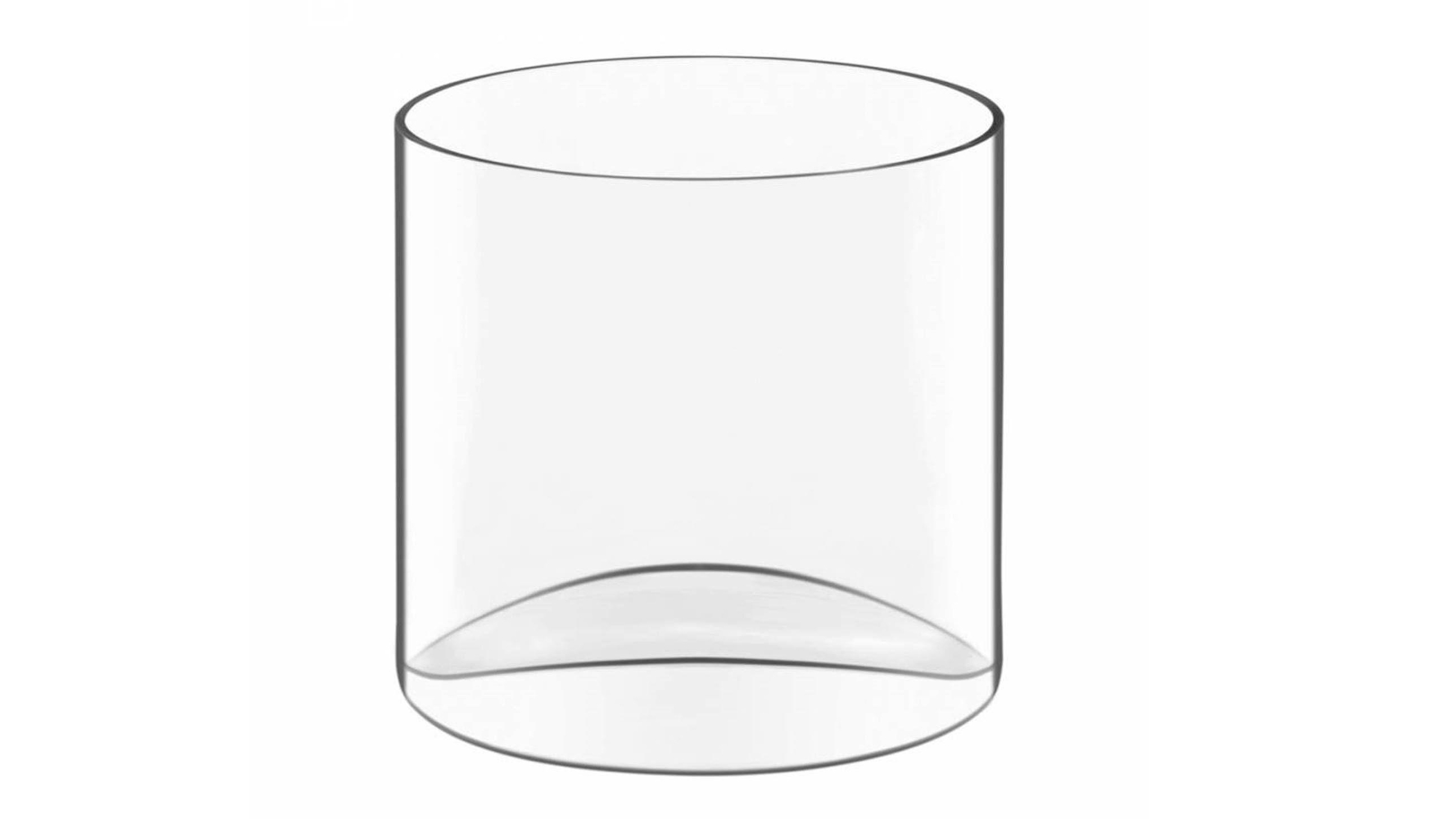 Luigi Bormioli Michelangelo Set of 6 Glass Dessert Cups - Cylinder