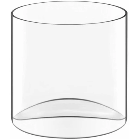 Luigi Bormioli Michelangelo Set of 6 Glass Dessert Cups - Cylinder