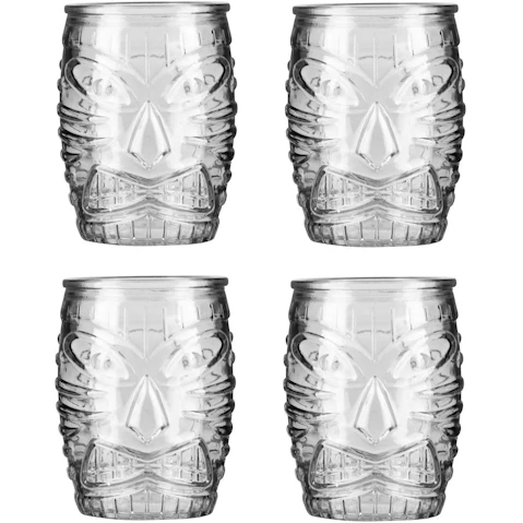 Libbey Tiki Double Old Fashioned Glass DOF 470ml - Set of 4