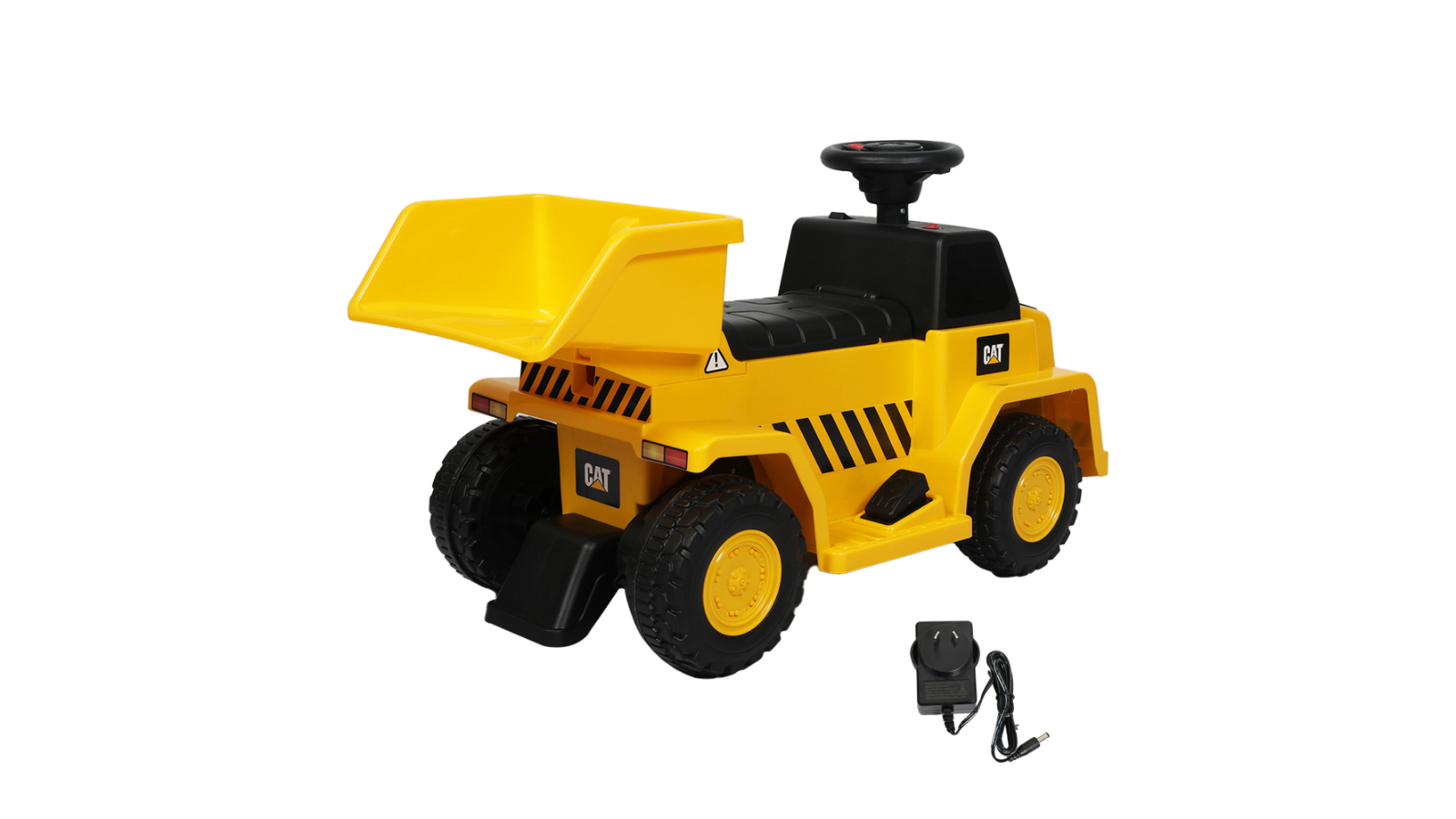 CAT Licenced Dump Truck Quad 6V Ride-On Toy