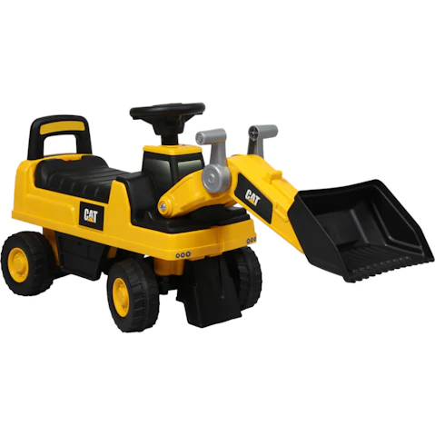 CAT Licenced Bulldozer Digger Ride-On Toy