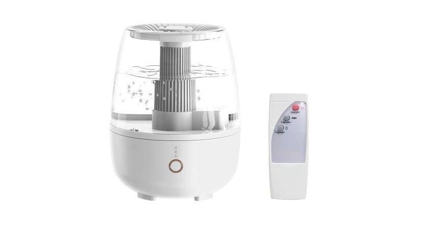 Yarra Supply 4L Air Humidifier Purifier Black Harvey Norman