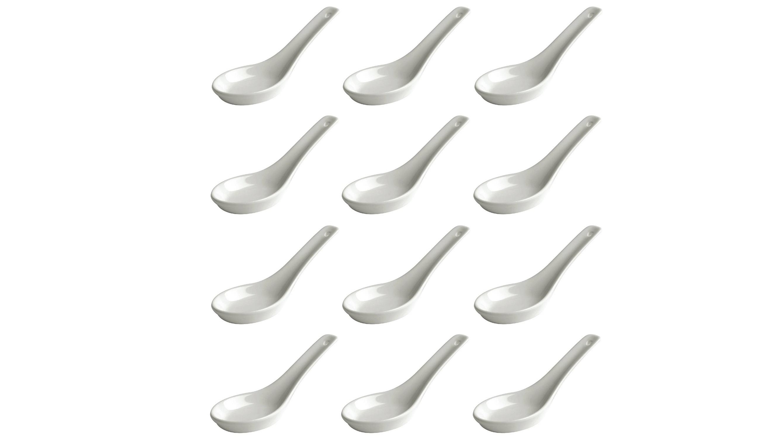Trenton 6 Set Chinese Soup Spoons
