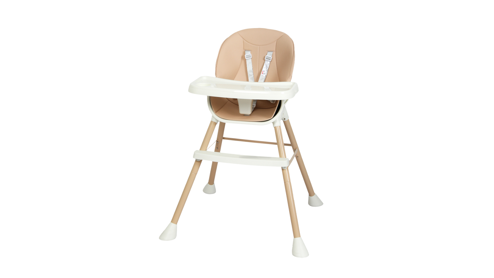 BoPeep 4-in-1 Baby High Chair Convertible Toddler Table Chair Set - Pink