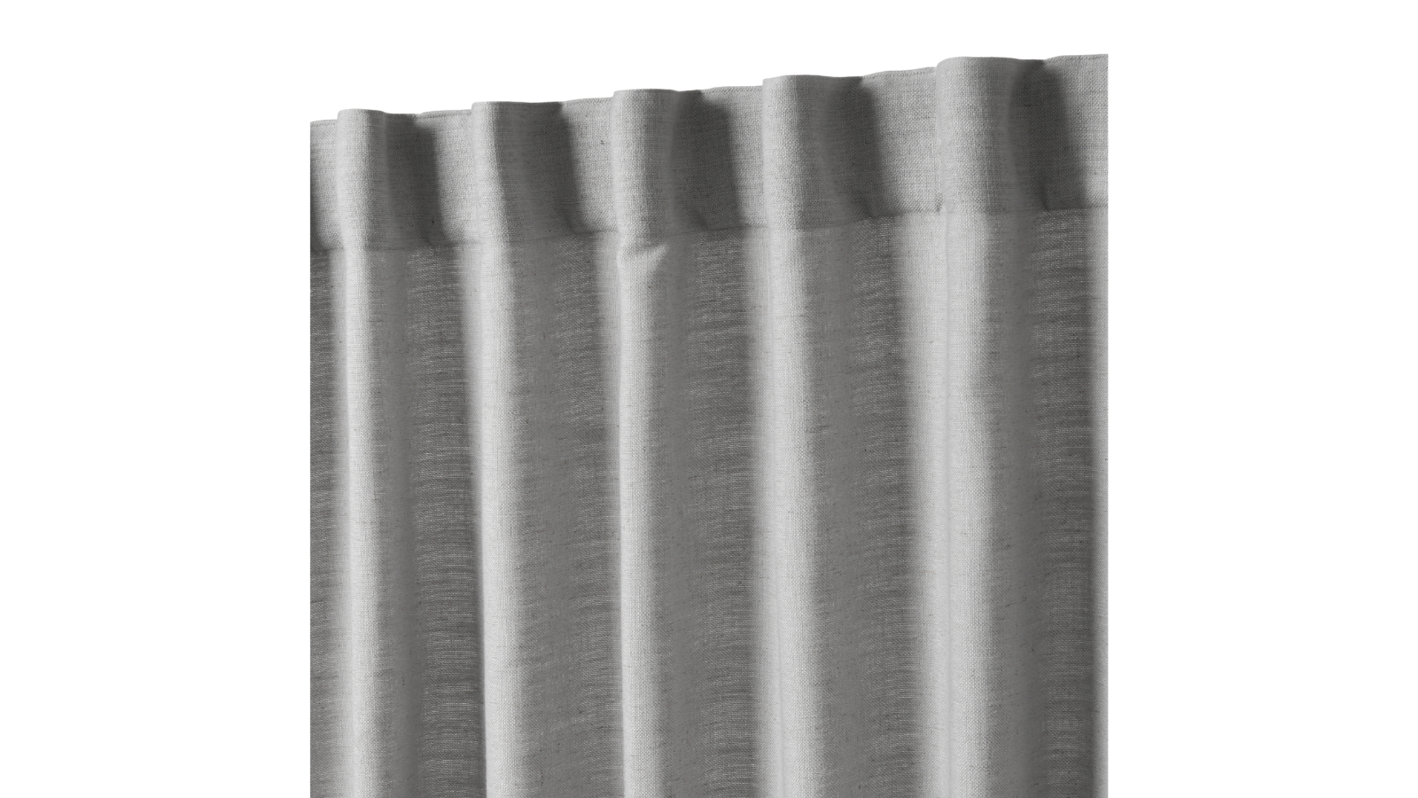 Cadence and Co Adria Light Filtering Curtain Twin Pack Pewter