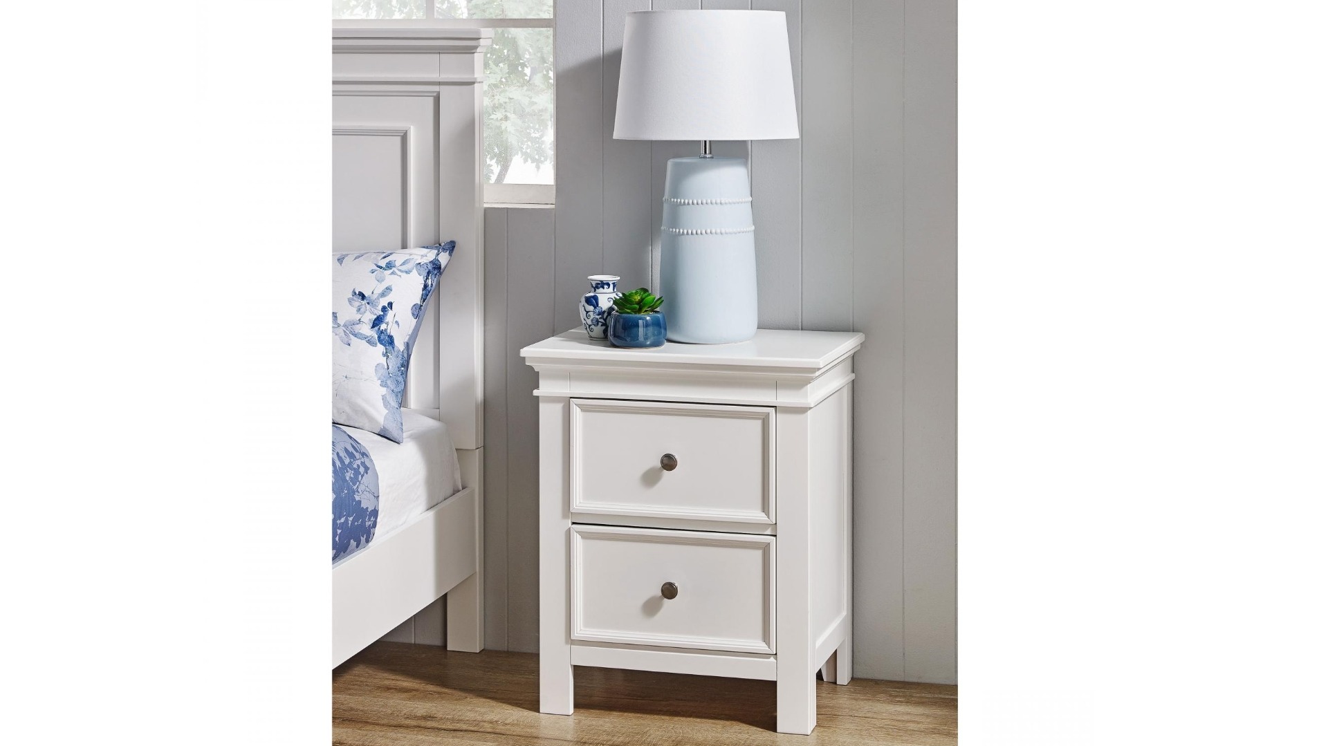 Provence 2-Drawer Bedside Table
