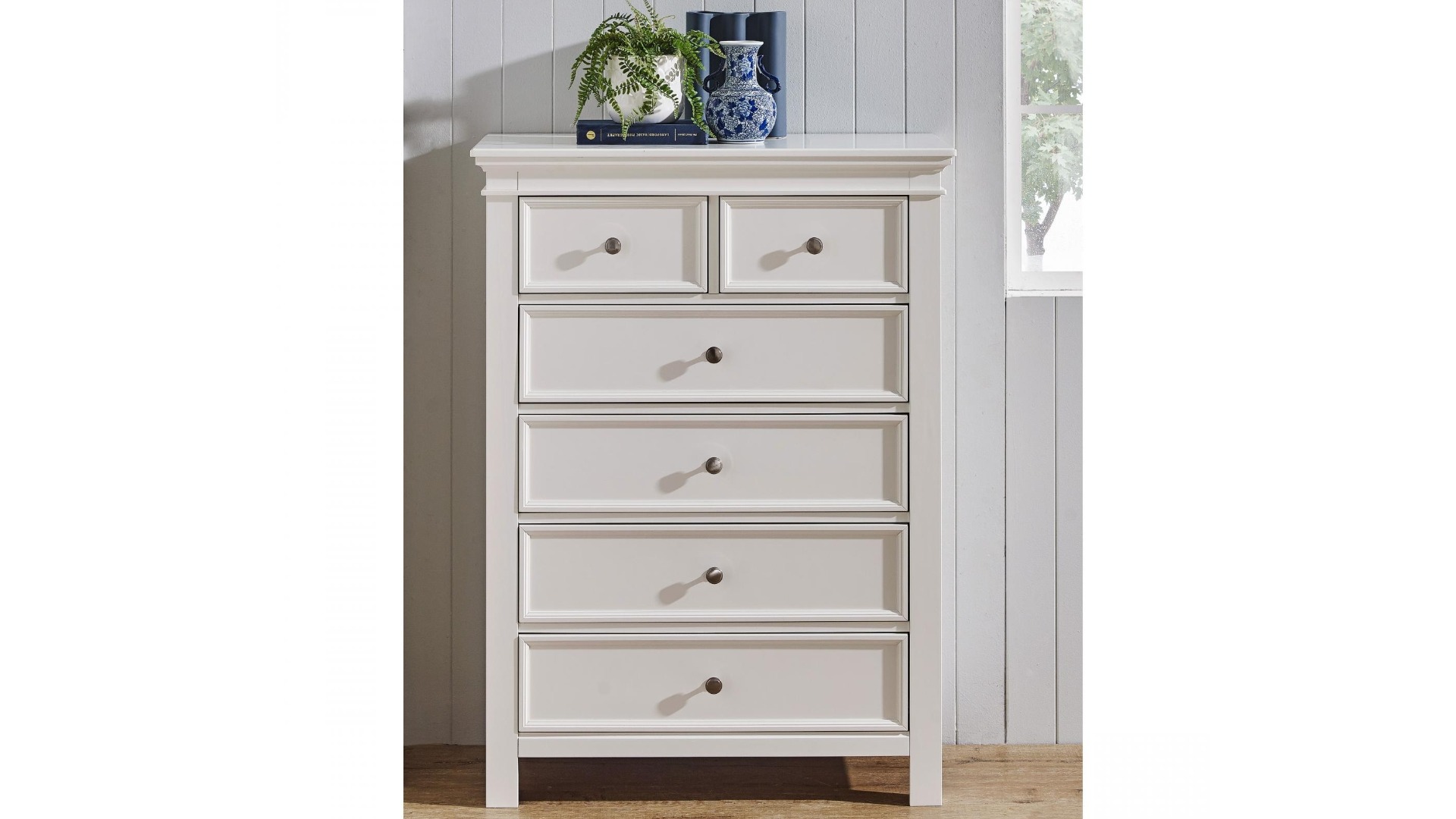 Provence 6-Drawer Tallboy