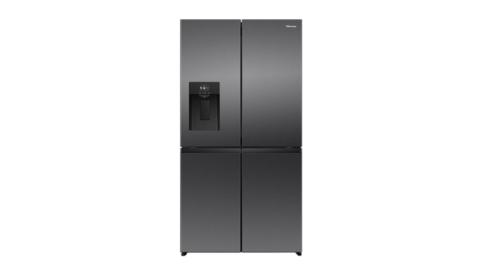 Hisense 615L PureFlex French Door Fridge - Dark Stainless Steel