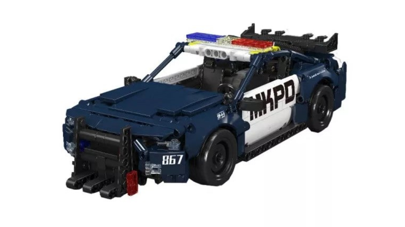 Mould King 15073 Transforming Mustang Return Car Barricade Toy - 786 Piece