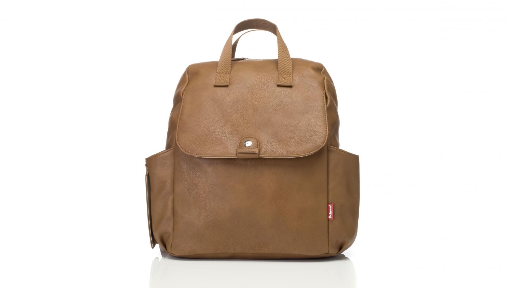 Babymel Robyn Convertible Backpack Faux Leather Tan Harvey Norman