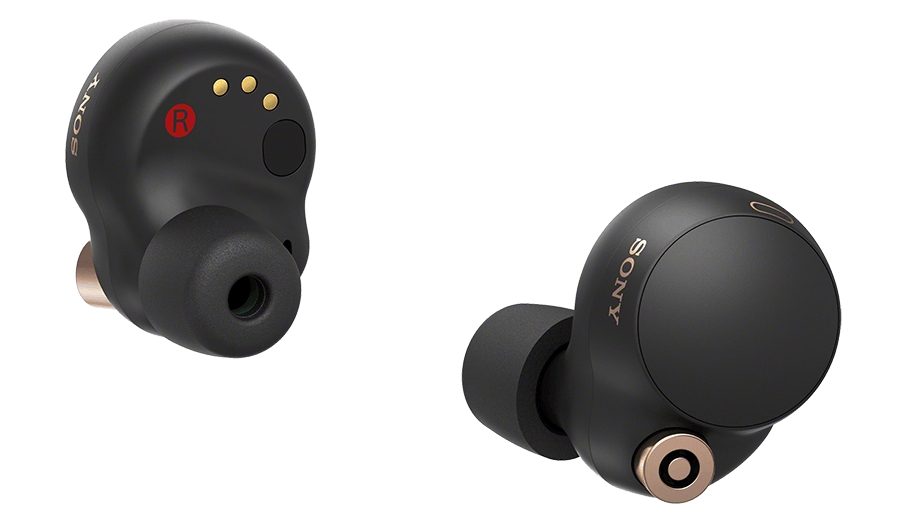 Sony WF-1000XM4 True Wireless Noise-Cancelling Headphones Black