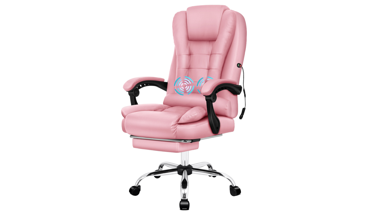 ALFORDSON Massage PU Office Chair - Pink