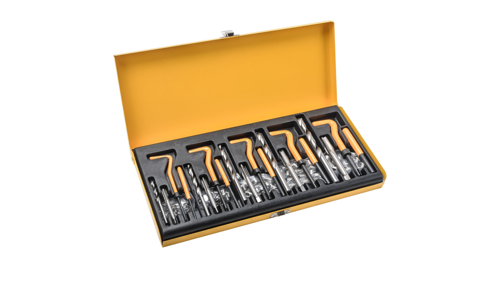 MasterSpec 138 Piece HSS Thread Repair Kit Metric