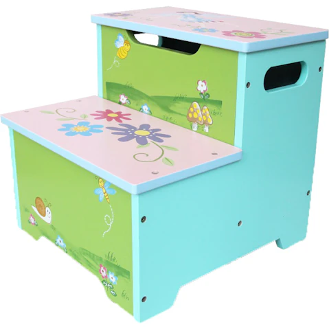 All 4 Kids Olivia the Fairy Girl's Step Stool