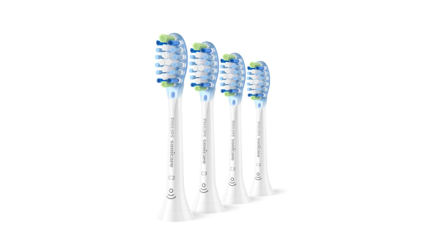 Philips Pack of 4 Sonicare C3 Brush Head - White