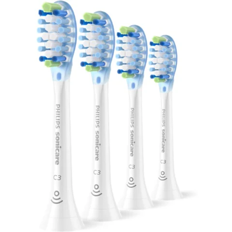 Philips Pack of 4 Sonicare C3 Brush Head - White