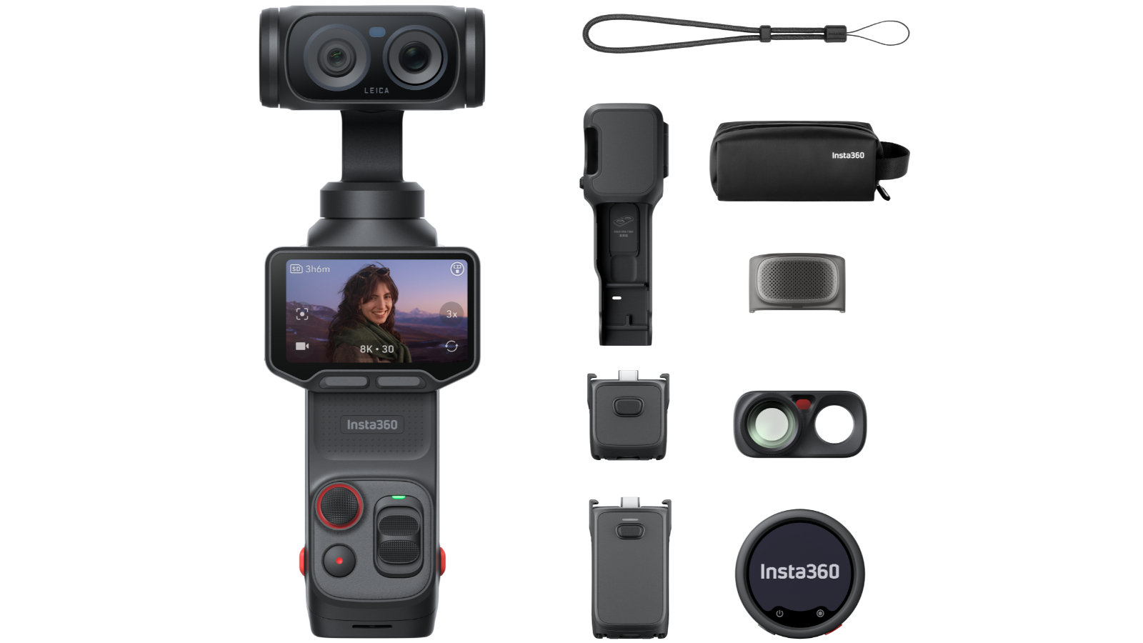 Insta360 Luna Ultra Creator Bundle Gimbal Camera - Black