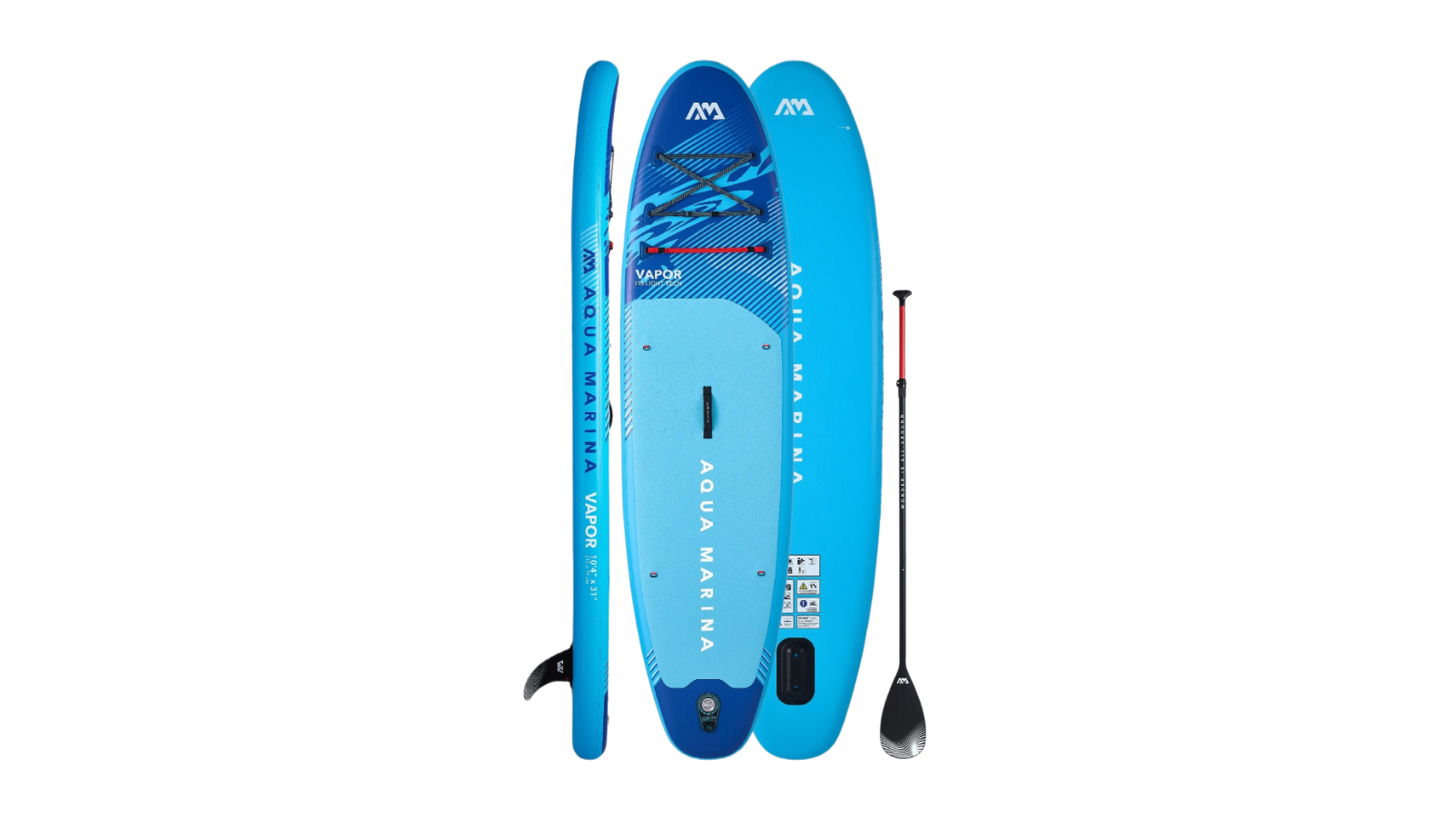 Hubsite 3.15metre Inflatable Stand-Up Paddle Board with Paddle, Pump and Safety Leash