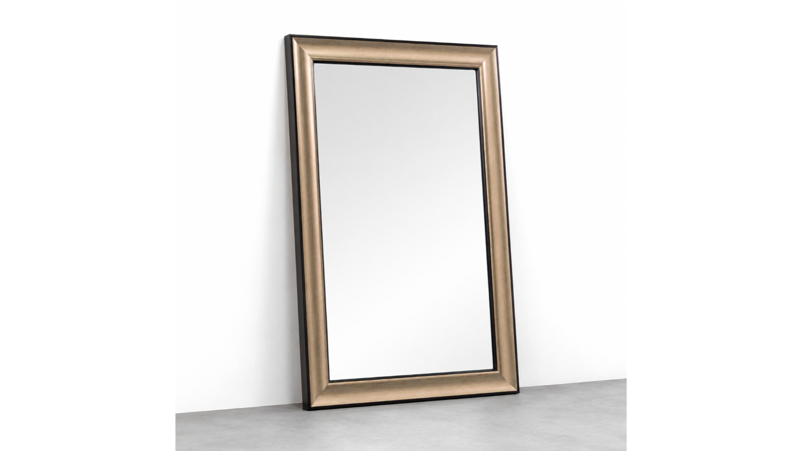Hubsite 80 x 60cm Wall Mirror with Silver Frame