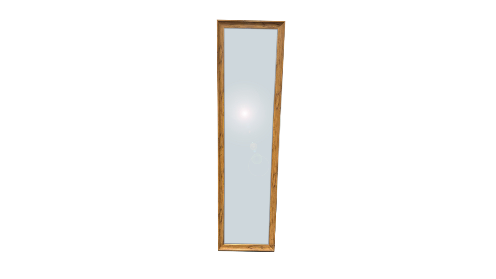 Hubsite 150 x 40 cm Full Length Mirror with Walnut Frame