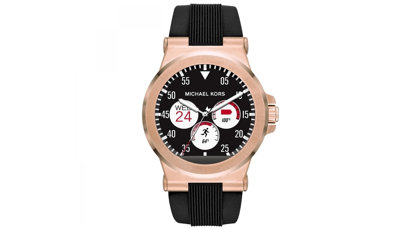 Michael Kors Access Mens Dylan Smart Watch Rose Gold Harvey Norman