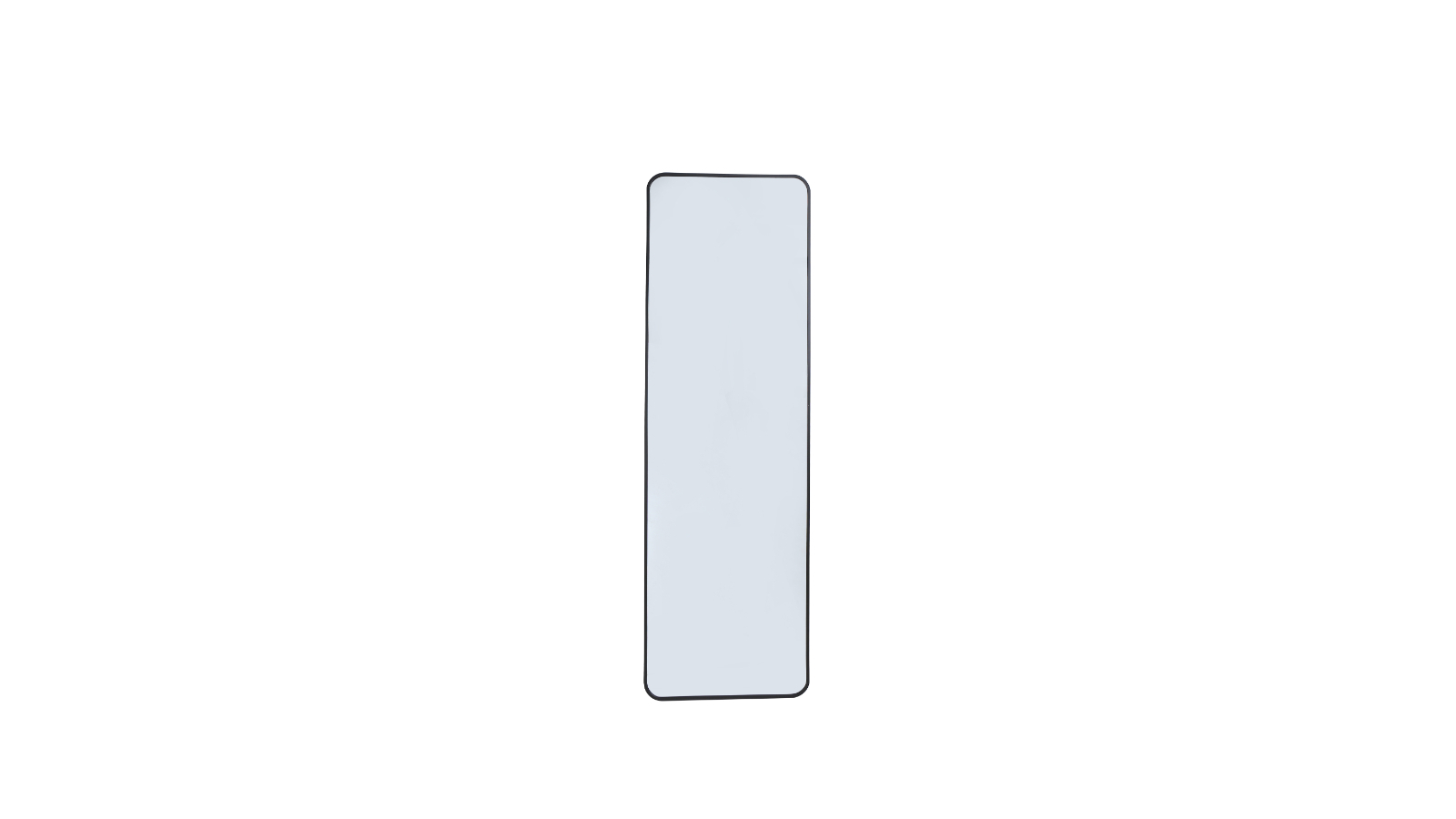 Hubsite Full Length Mirror 160 x 50 cm with Black Frame