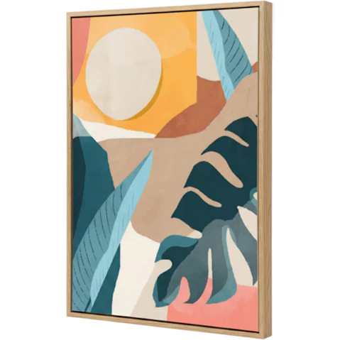 Yezi Abstract Print Canvas Wall Art