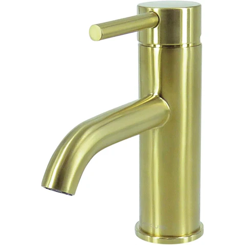 Arcisan Axus Pin Lever Basin Mixer - Brushed Brass