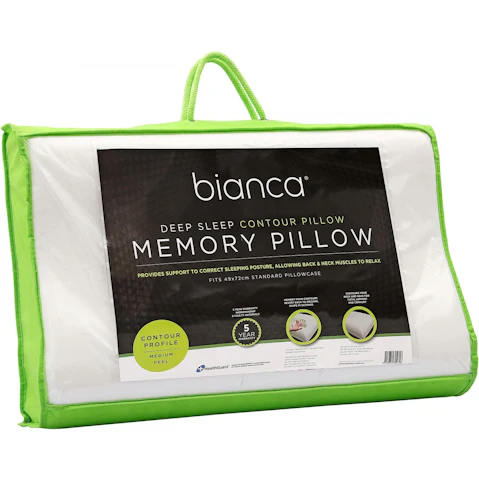 Bianca Memory Foam Contour Pillow