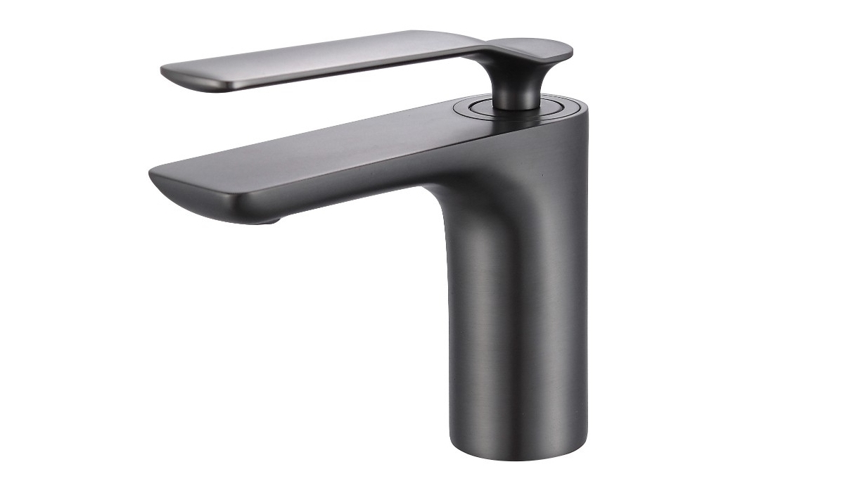 Synergii Basin Mixer - Brushed Gun Metal